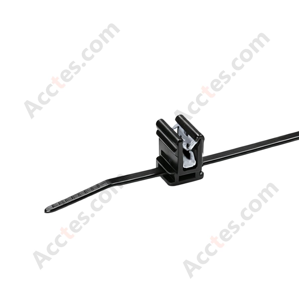 Car Metal Sheet Cable Strap Clip, 500Pcs
