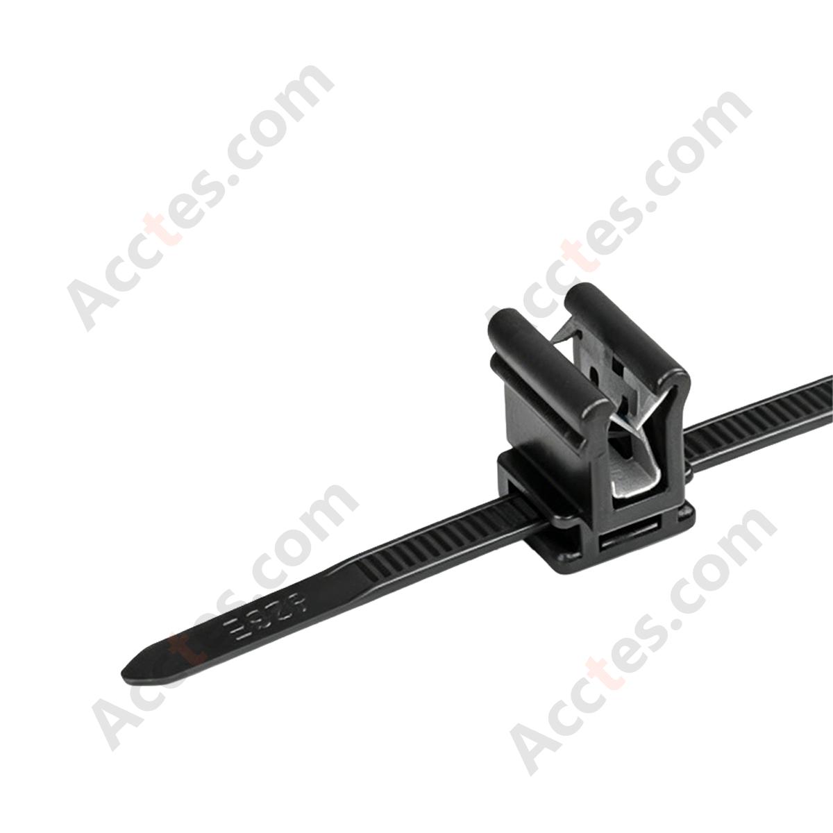 Car Metal Sheet Cable Strap Clip, 500Pcs