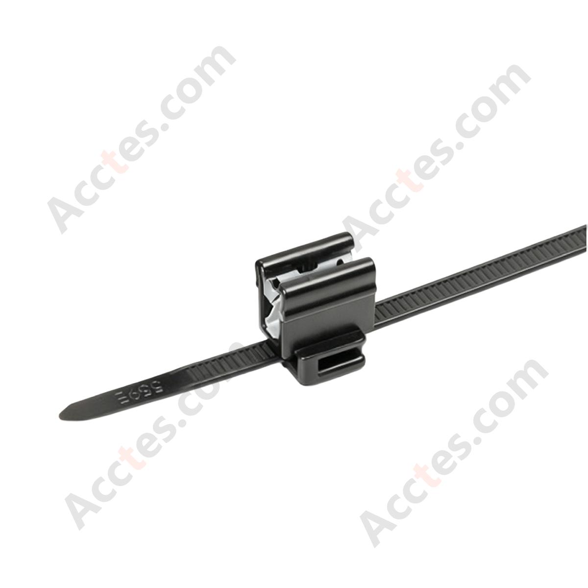 Car Metal Sheet Cable Strap Clip, 500Pcs