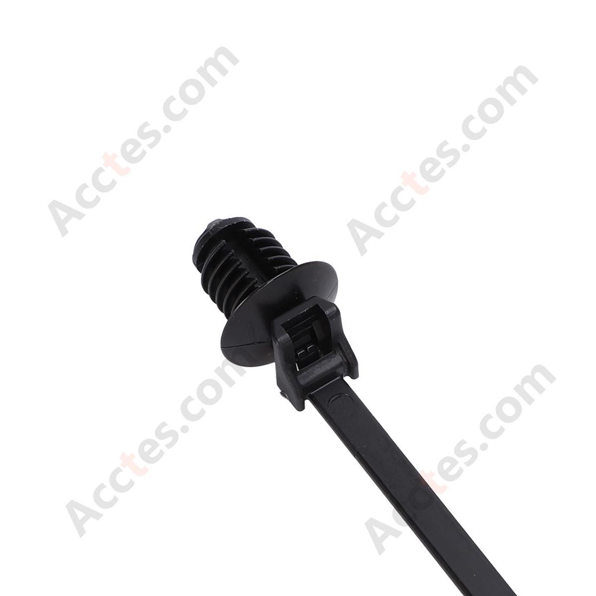 Threaded Head Pine Tree Cable Tie, 4.6*220mm