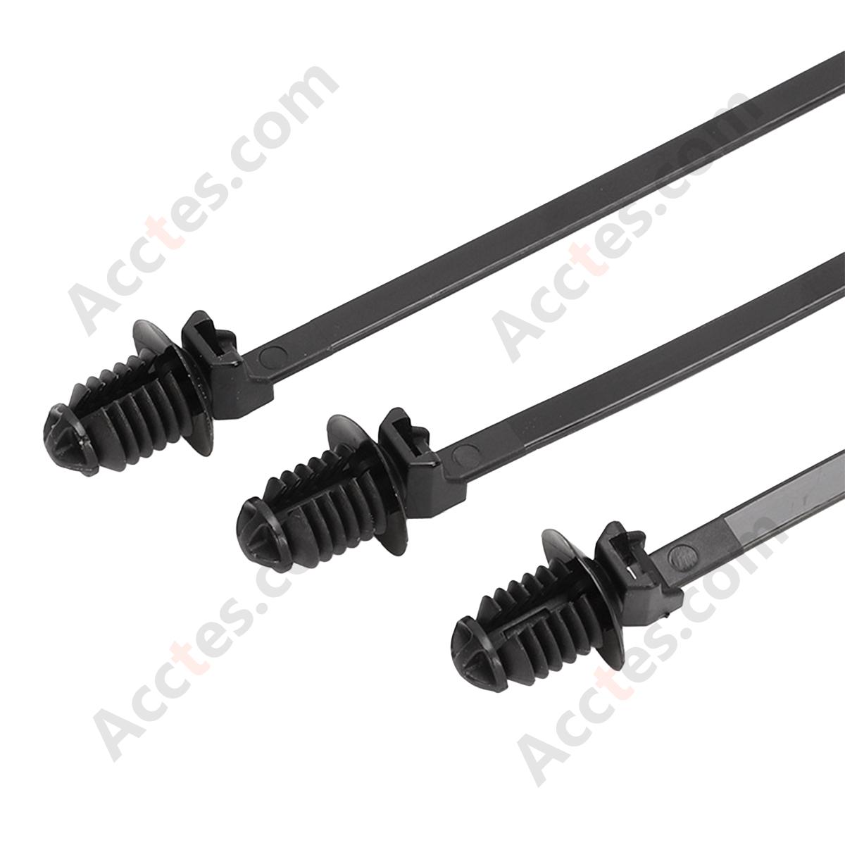 Threaded Head Pine Tree Cable Tie, 4.6*220mm