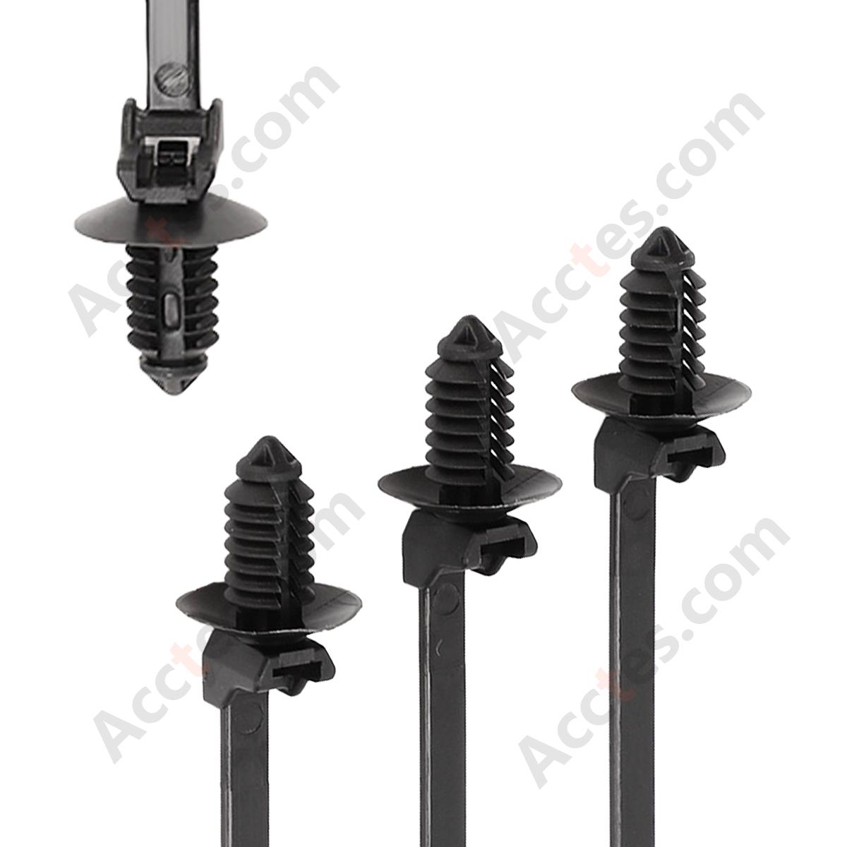 Threaded Head Pine Tree Cable Tie, 4.6*225mm
