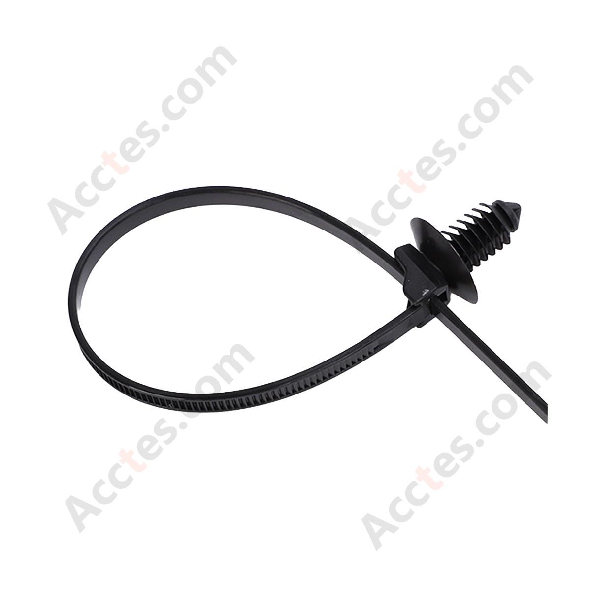Threaded Head Pine Tree Cable Tie, 4.6*225mm