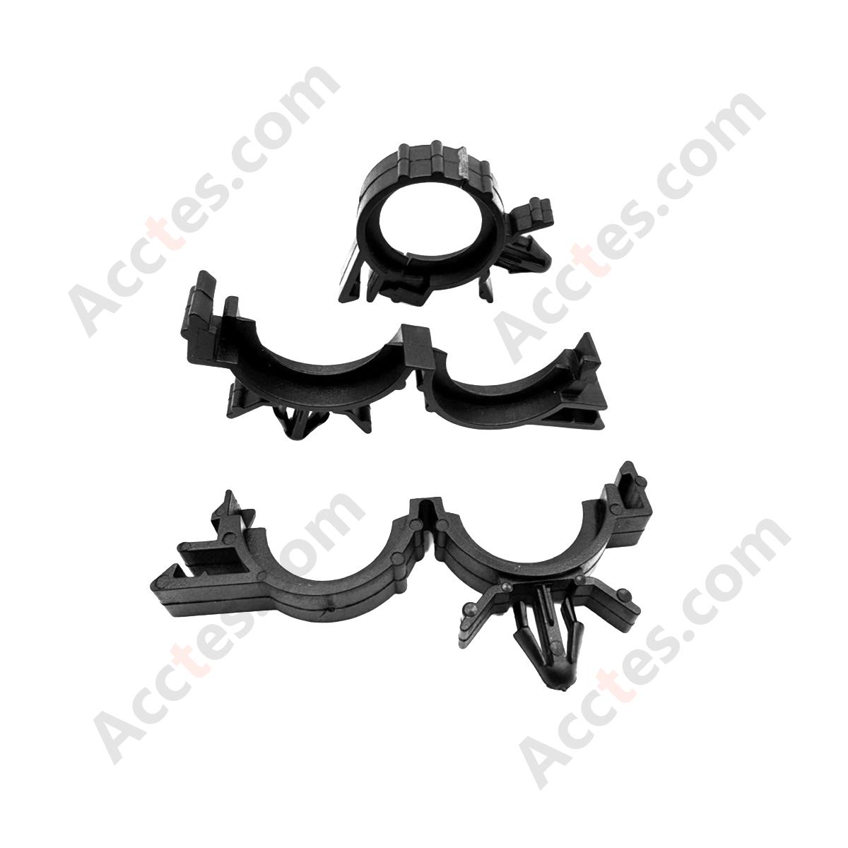 Corrugated Tube Clip for Car Wiring & Fuel Pipe Fixation