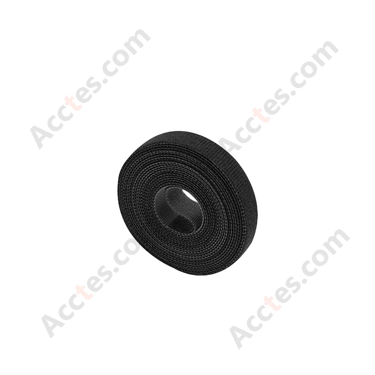 Hook and Loop Data Cable Organizer Strap 300*1.2cm, Black