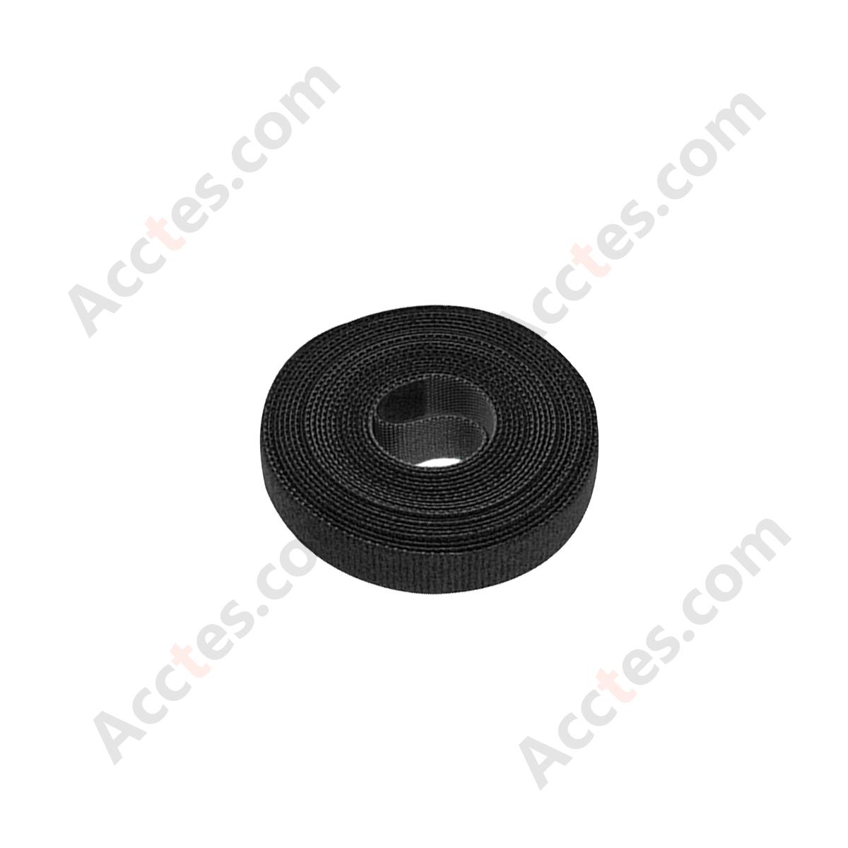 Hook and Loop Data Cable Organizer Strap 300*1.2cm, Black