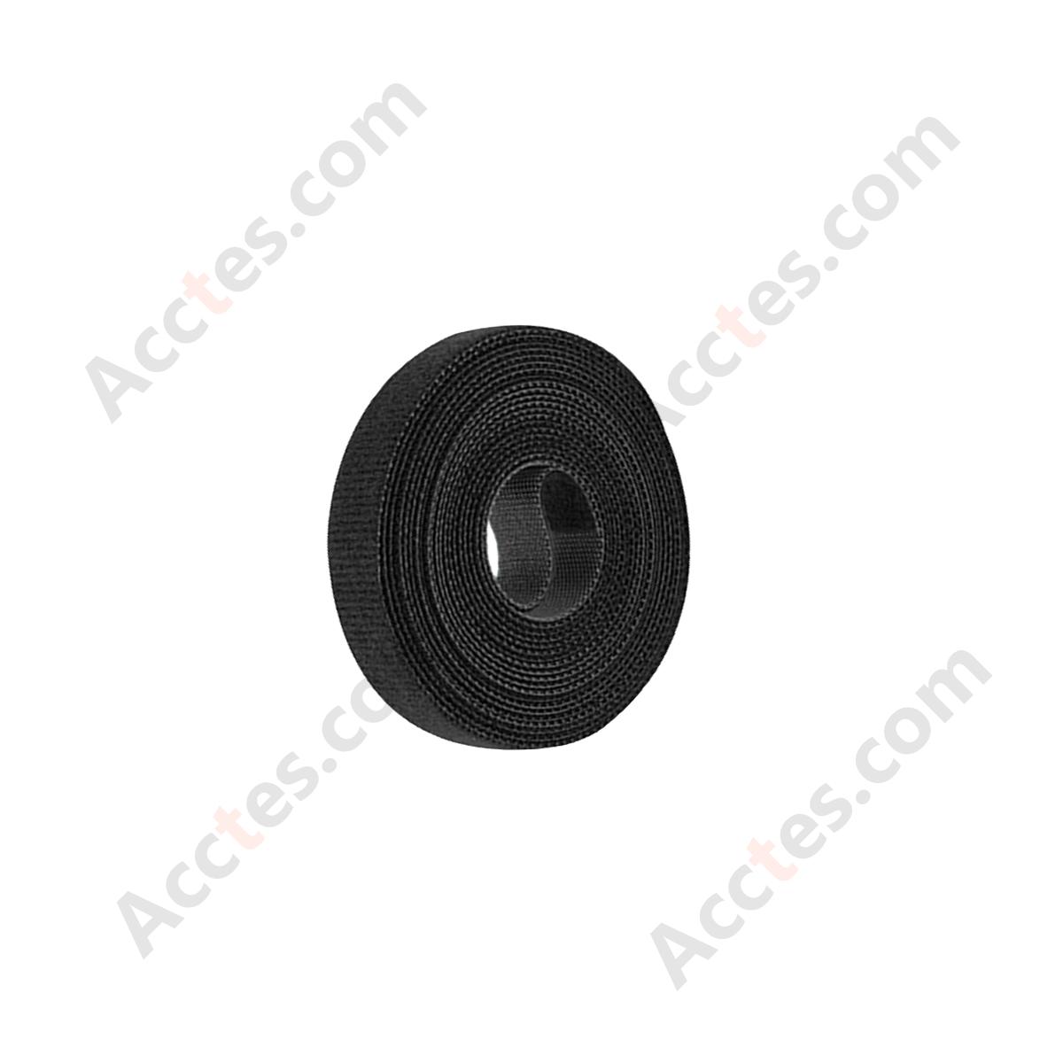 Hook and Loop Data Cable Organizer Strap 300*1.2cm, Black