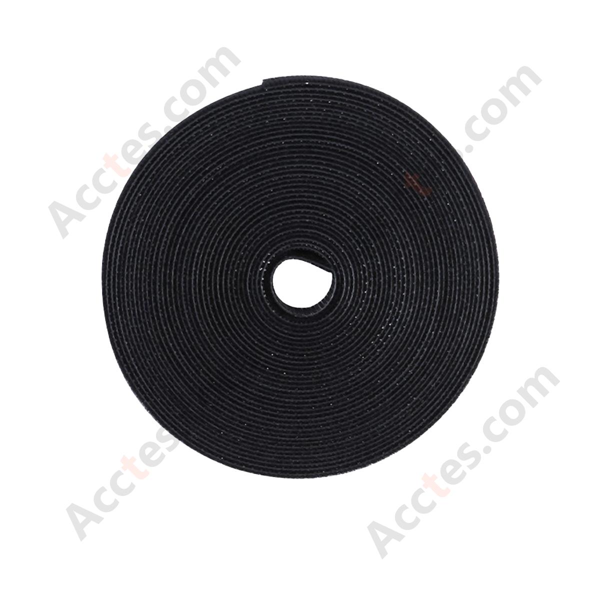 Hook and Loop Data Cable Organizer Strap 500*1.2cm, Black