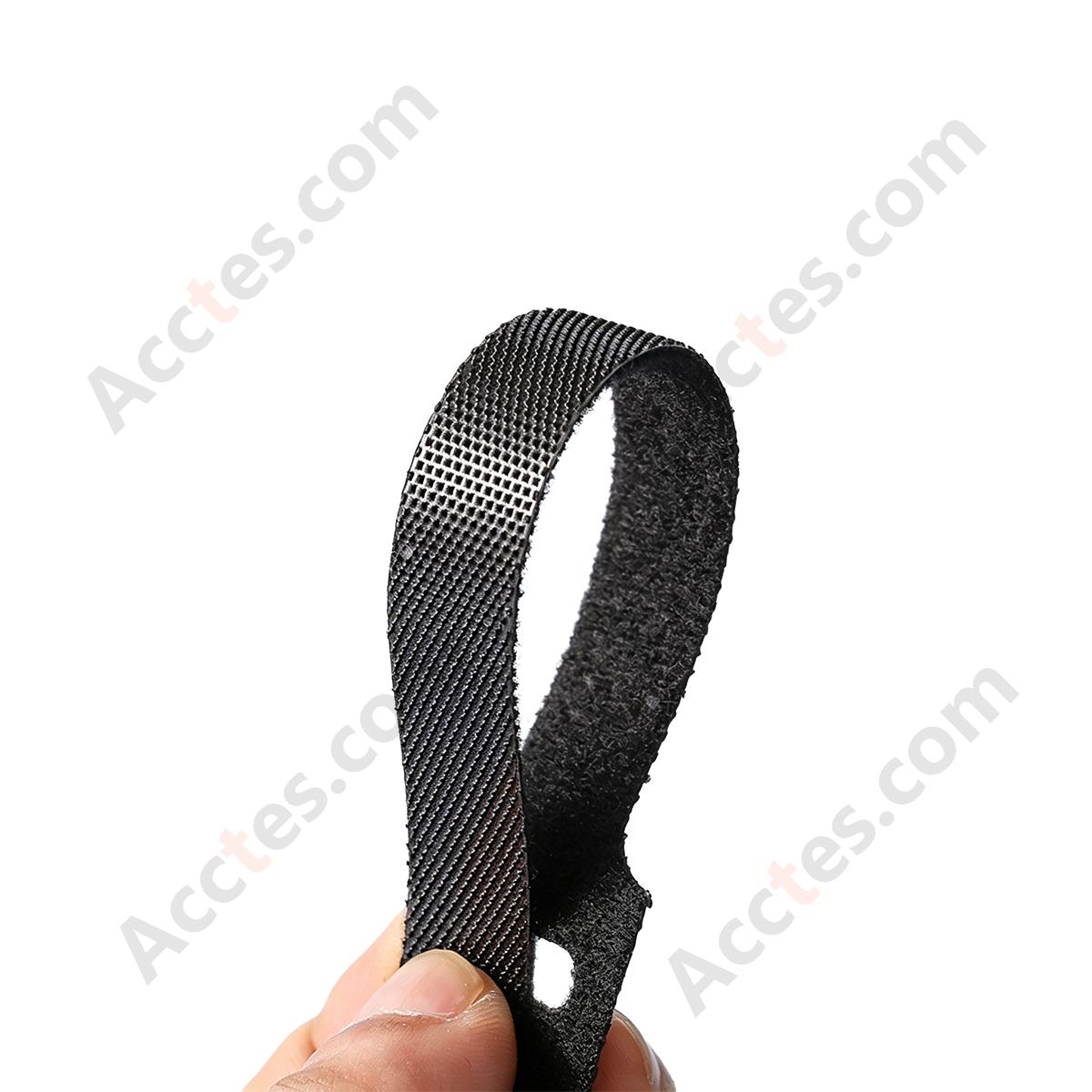 T-Shape Reusable Cable Wraps 15*1.2cm, 12Pcs