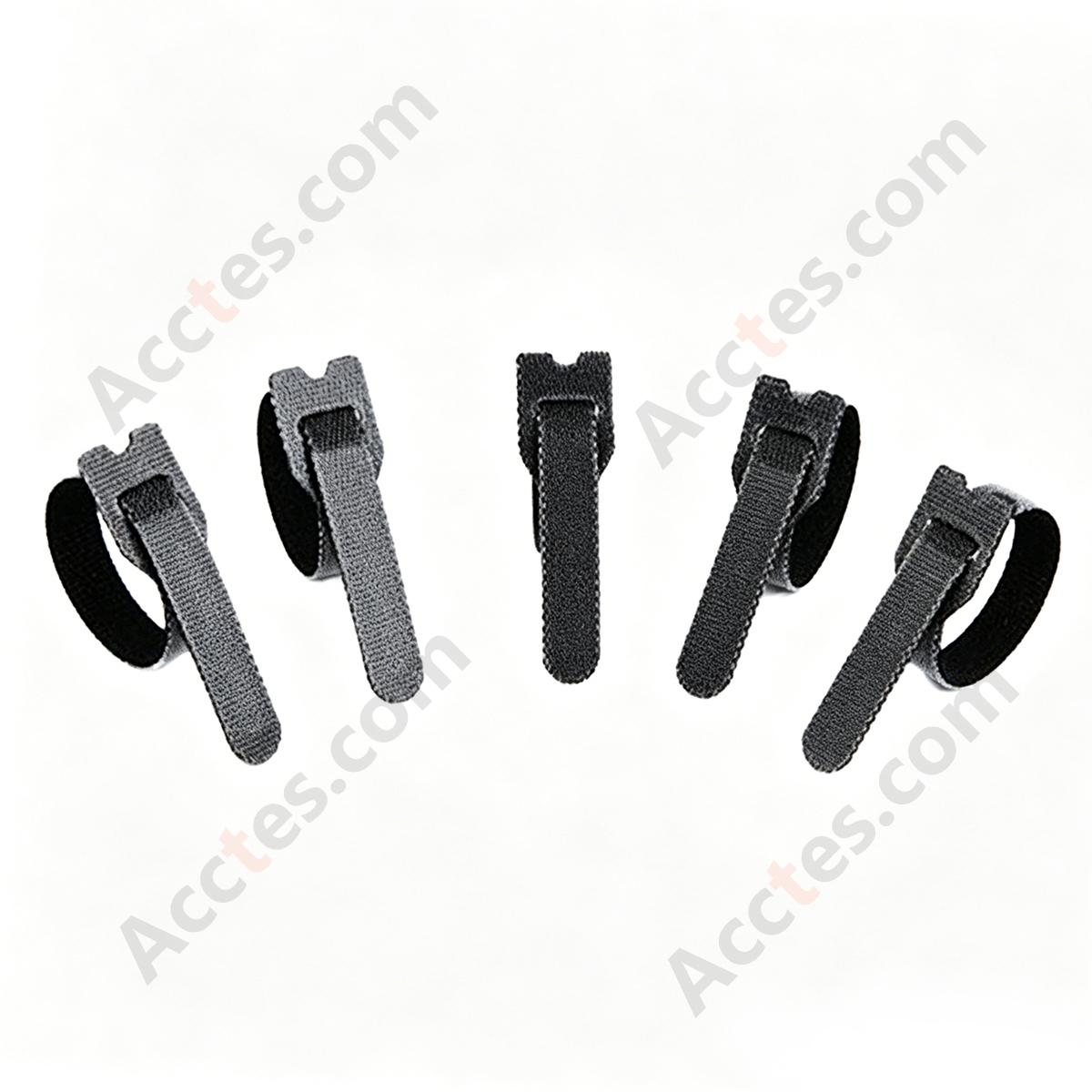 T-Shape Reusable Cable Wraps 15*1.2cm, 12Pcs
