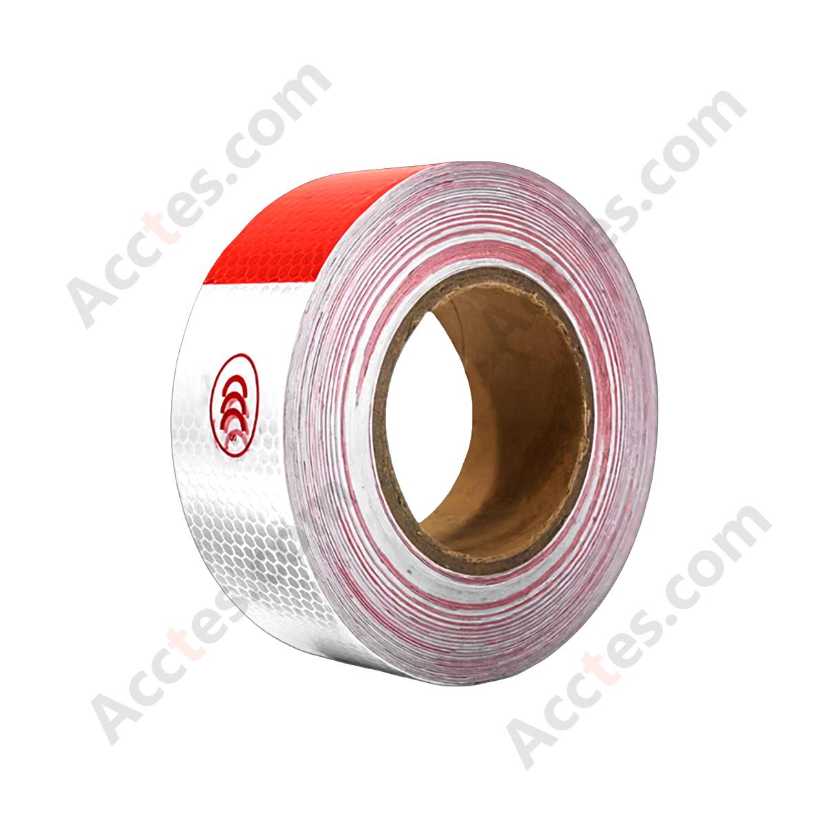 Night Safety Reflective Car Body Warning Stickers, 1 Roll 100Pcs