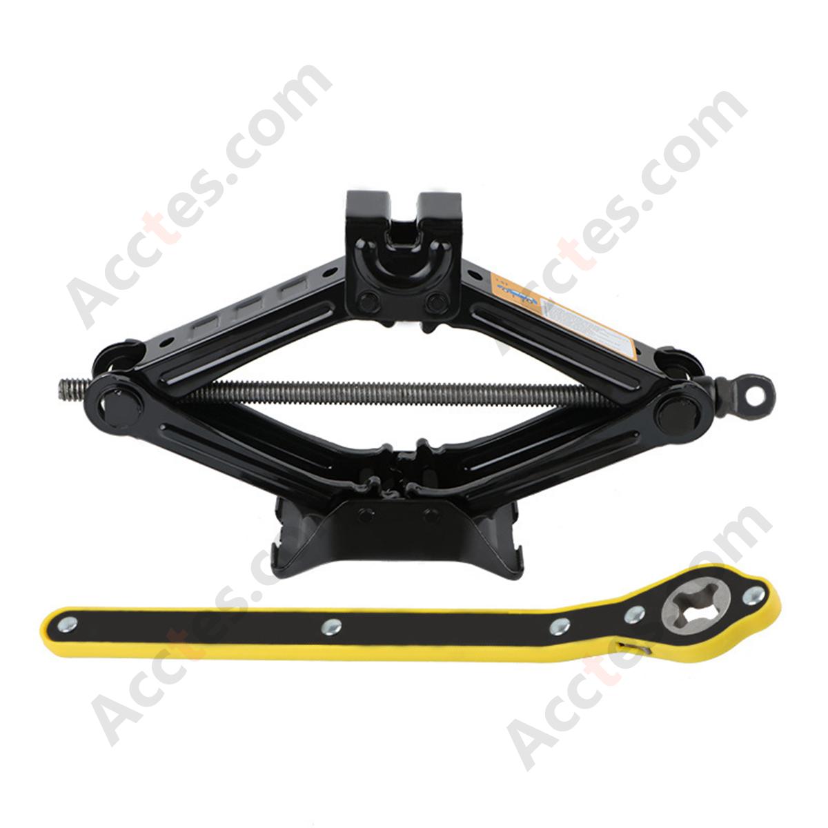 2 Ton Car Jack Kit, Max Height 390mm, Base Height 100mm
