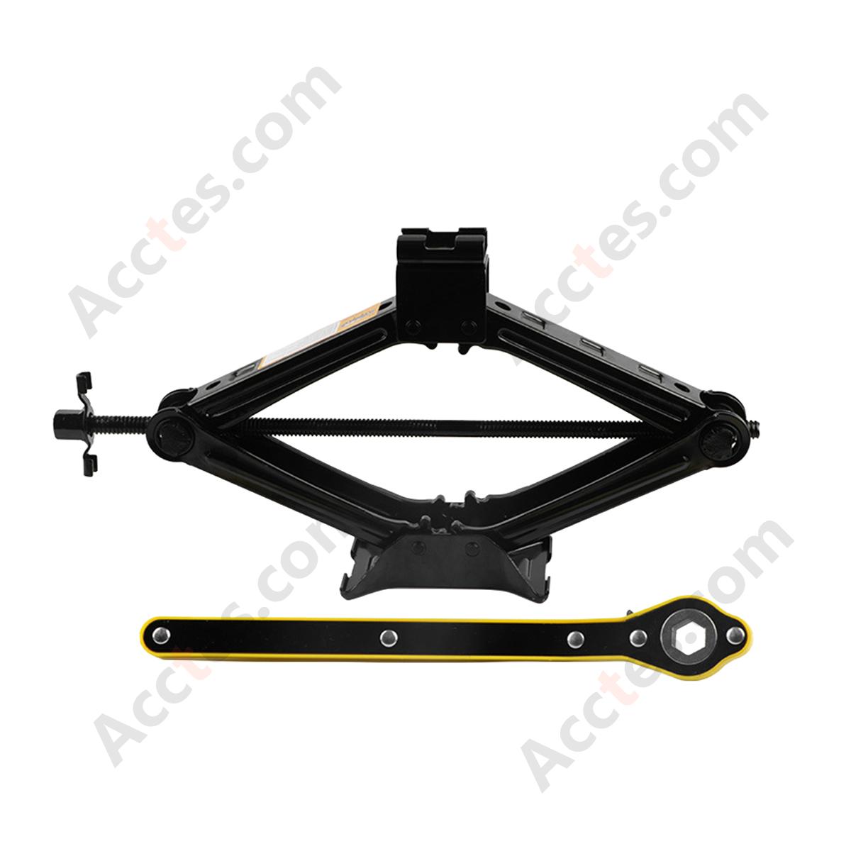 2 Ton Car Jack Kit, Max Height 390mm, Base Height 100mm