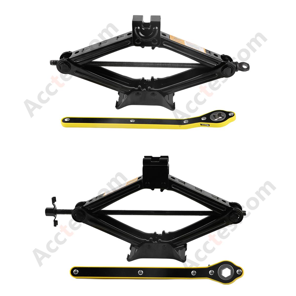 2 Ton Car Jack Kit, Max Height 390mm, Base Height 100mm