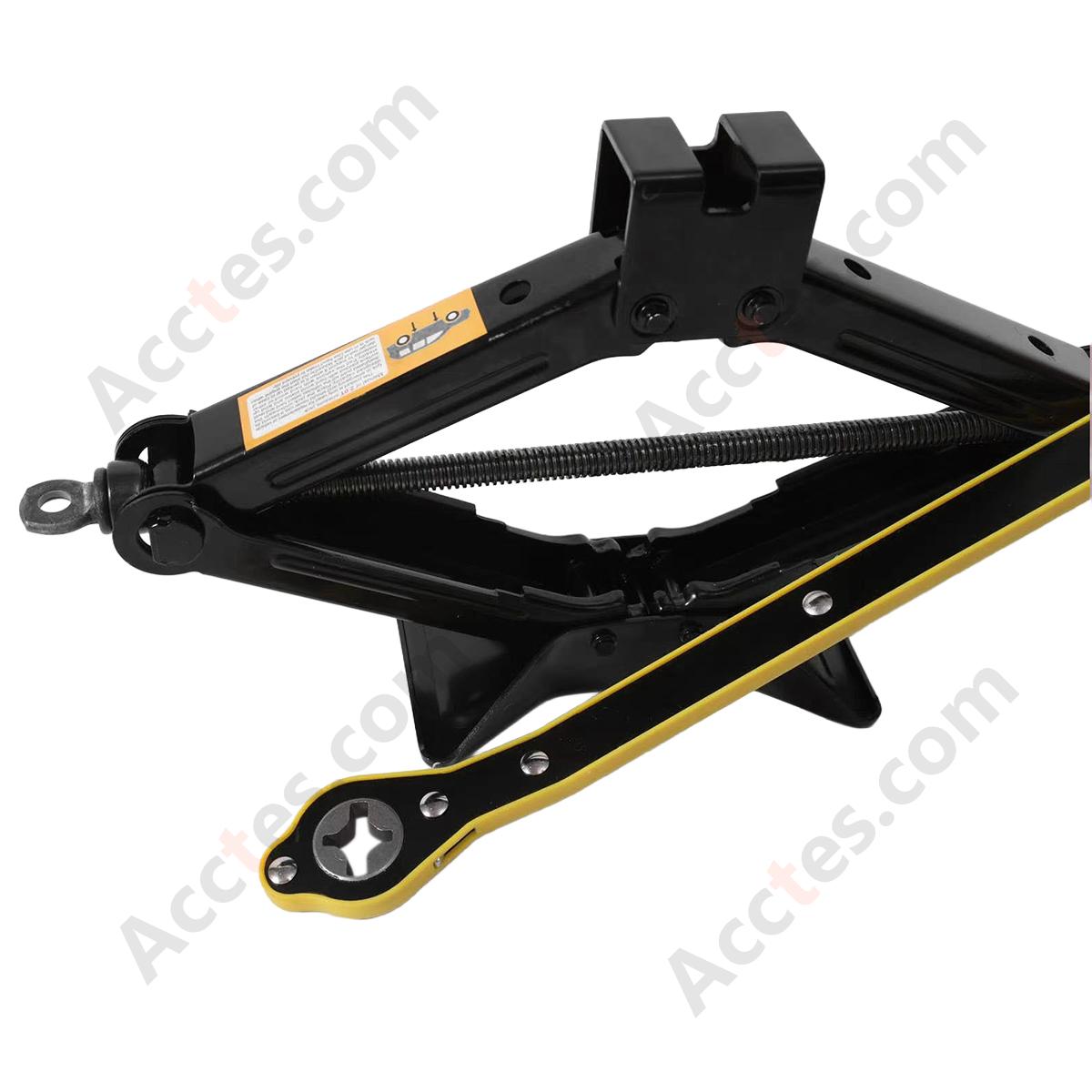 2 Ton Car Jack Kit, Max Height 390mm, Base Height 100mm