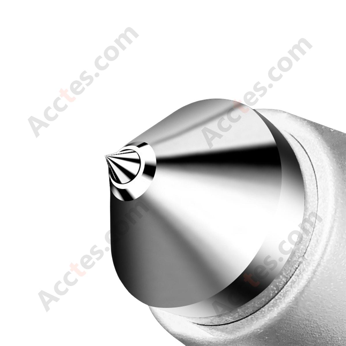 Multifunctional Car Emergency Escape Hammer, Tungsten Steel Hammer Head, Silver