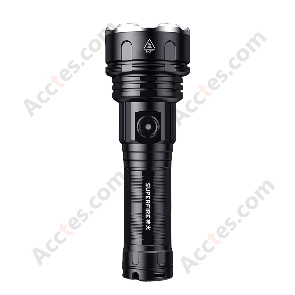 High Power Waterproof Multifunctional Flashlight with Type-C Charging, Model R1 Standard Configuration