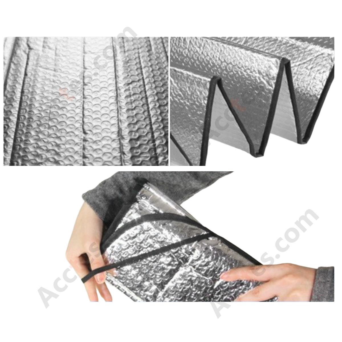 Heat Insulation Sun Protection Car Windshield Sunshade, Front & Rear Universal 140*80cm