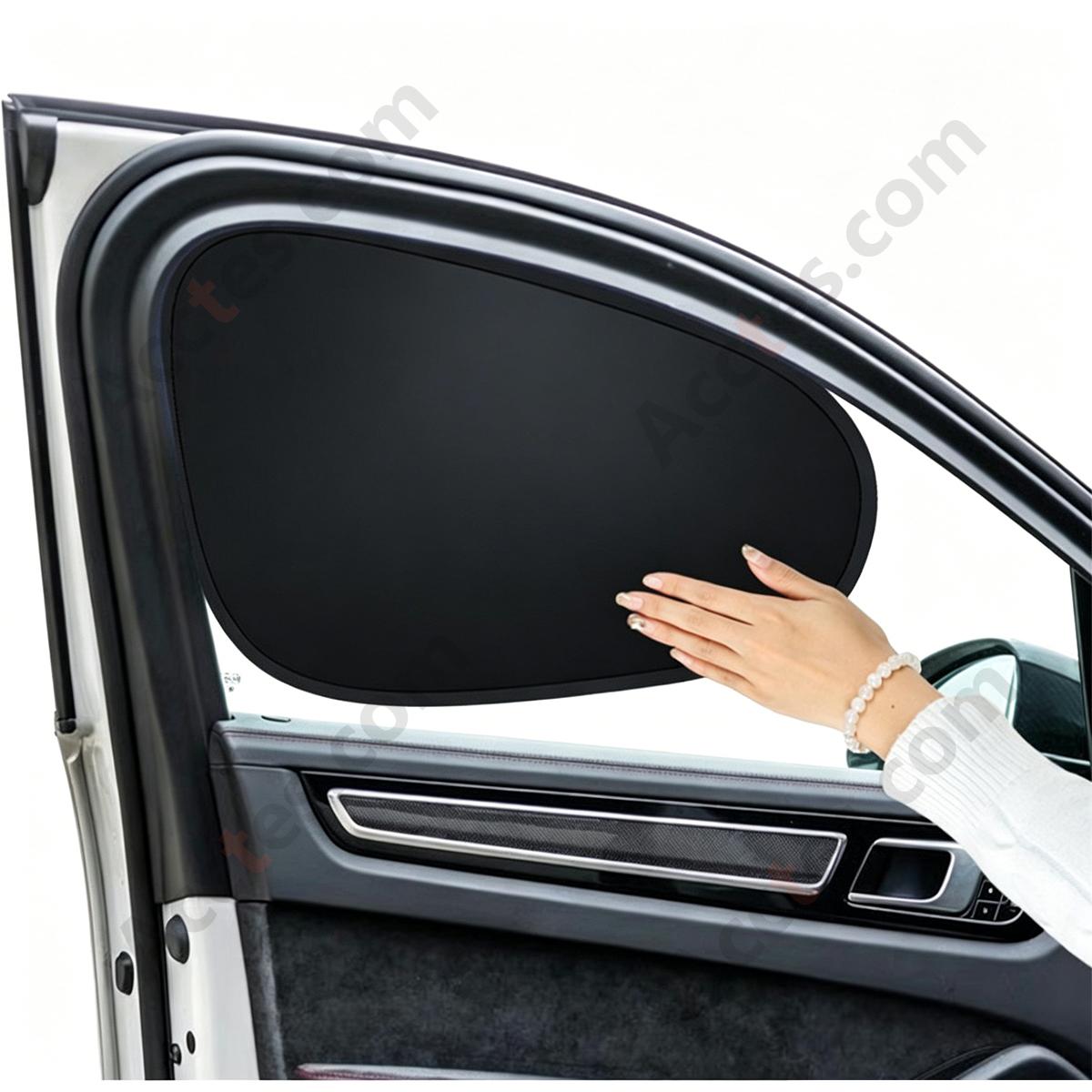 Car Side Window Heat Insulation Sunshades, 2Pcs Left + 2Pcs Right