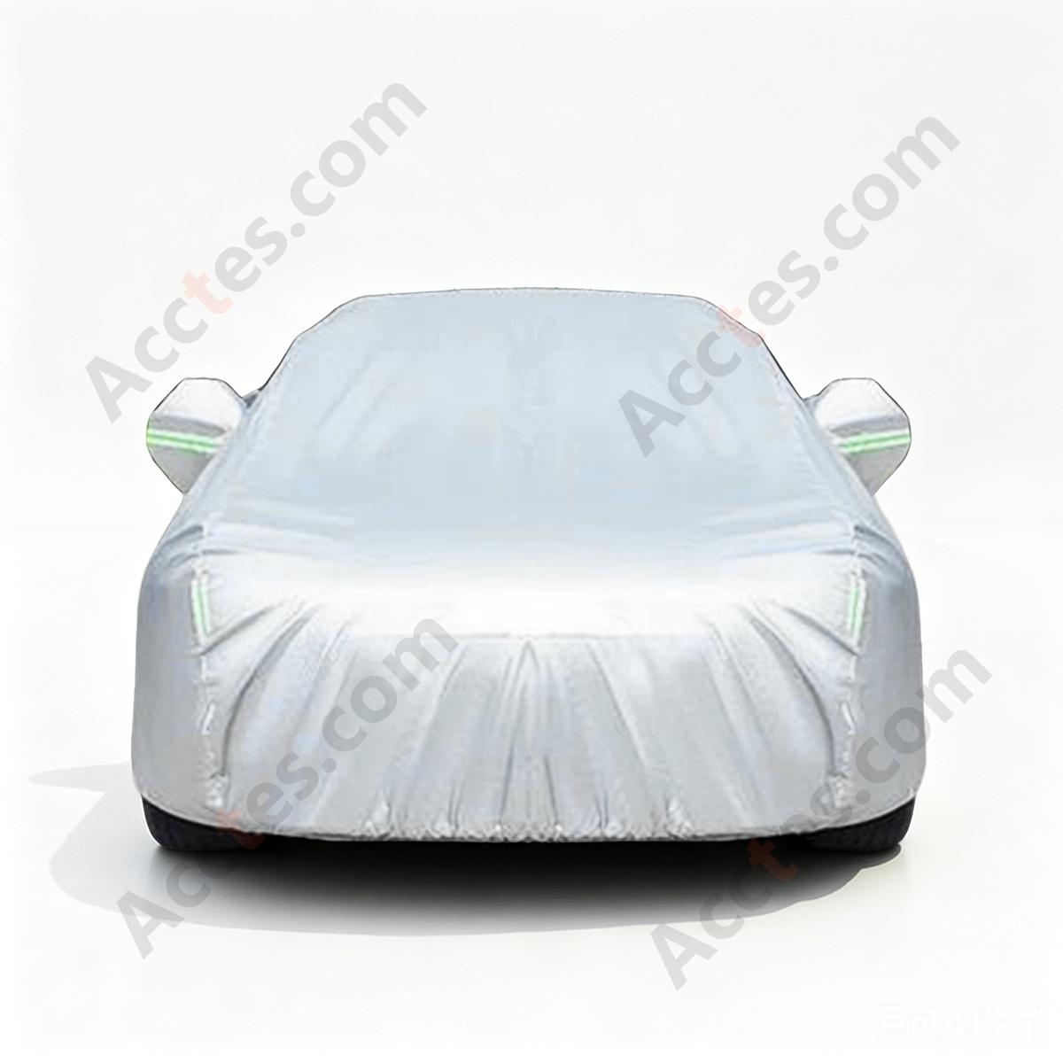 PEVA Silver Car Cover for 2M Sedan, Universal Fit, Size 4000x1800x1550mm