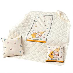 All-Season Multifunctional 2-in-1 Pillow Blanket, Abstract Star Pattern, Small Size