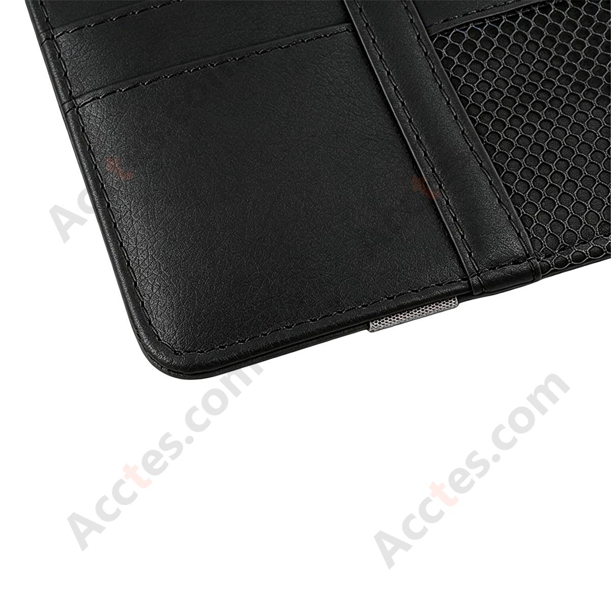 Multifunctional Car Sun Visor Storage Sleeve, Black