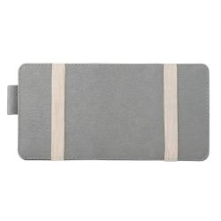 Multifunctional Car Sun Visor Storage Sleeve, Gray