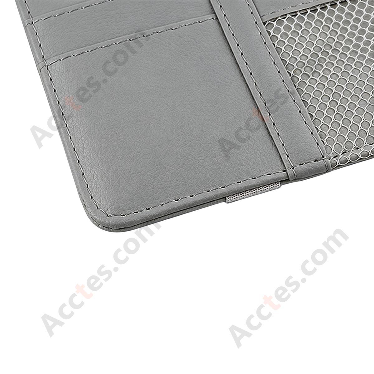 Multifunctional Car Sun Visor Storage Sleeve, Gray