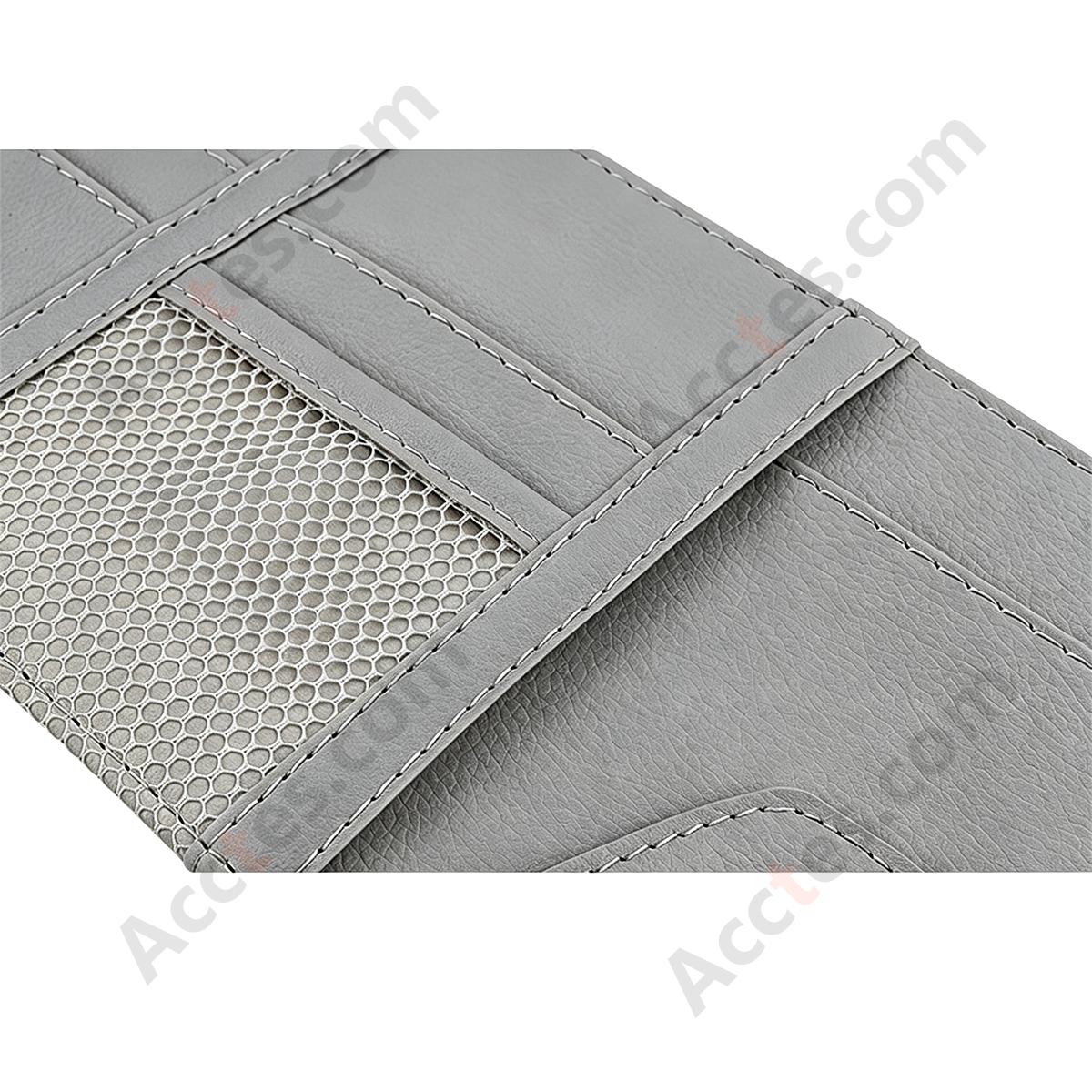 Multifunctional Car Sun Visor Storage Sleeve, Gray