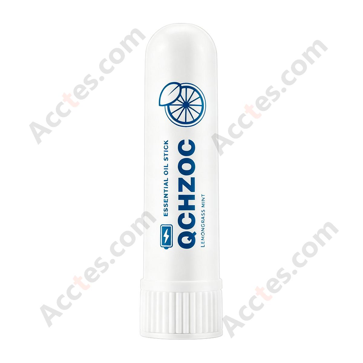 Car Refreshing Nasal Inhaler Anti-Sleepy Stick, Lemongrass Mint Scent, Prevent Drowsy Driving