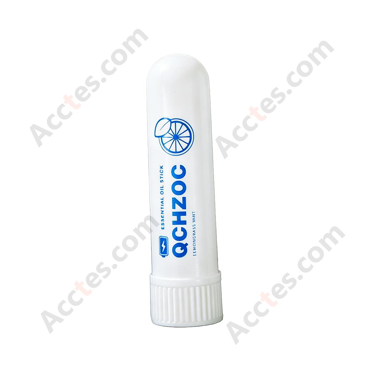 Car Refreshing Nasal Inhaler Anti-Sleepy Stick, Lemongrass Mint Scent, Prevent Drowsy Driving