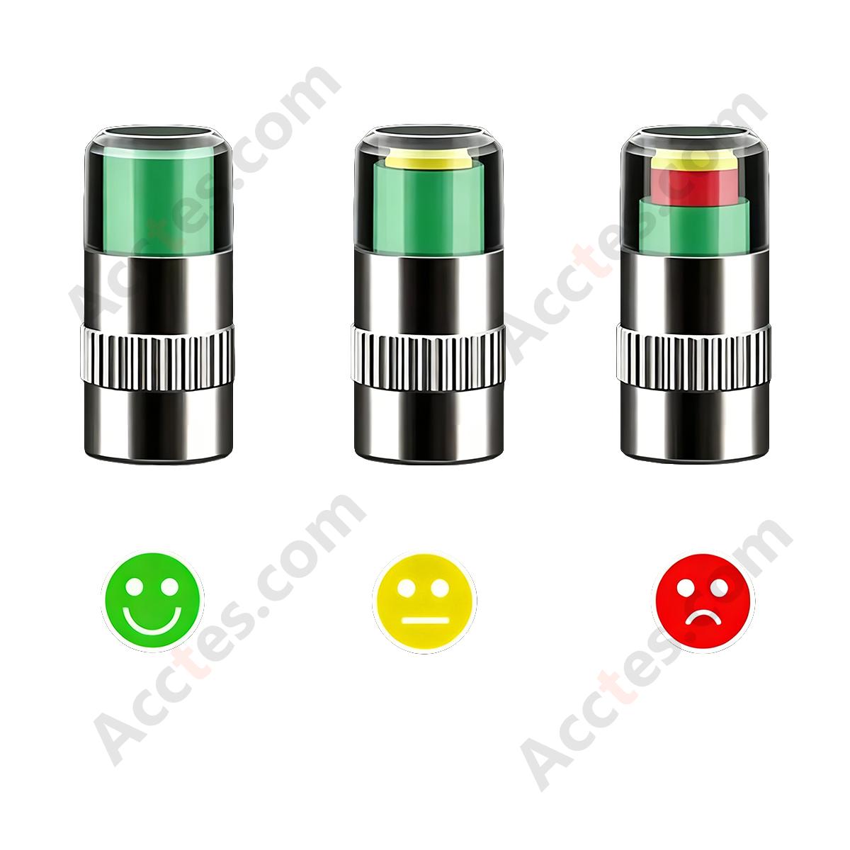 Car Tire Pressure Monitoring Valve Caps, Safety Air Pressure Test Caps