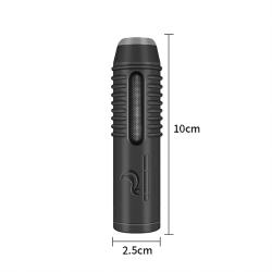 Ash-Free Portable Car Ashtray Cigarette Holder, Black, Fits Regular/Slim/Super Slim Cigarettes