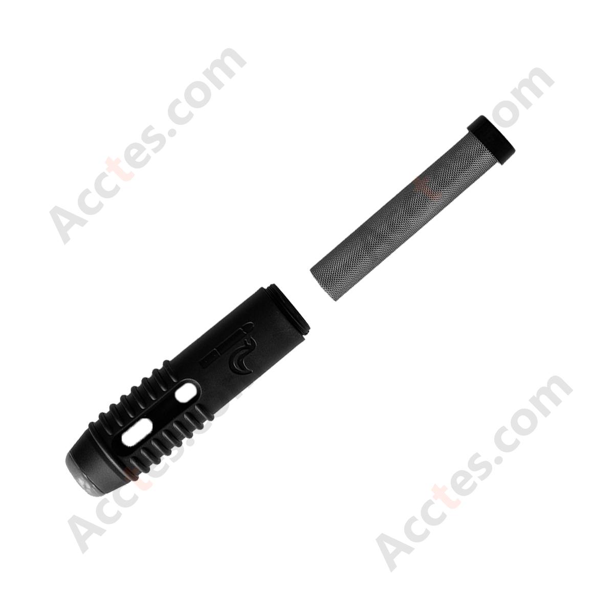 Ash-Free Portable Car Ashtray Cigarette Holder, Black, Fits Regular/Slim/Super Slim Cigarettes