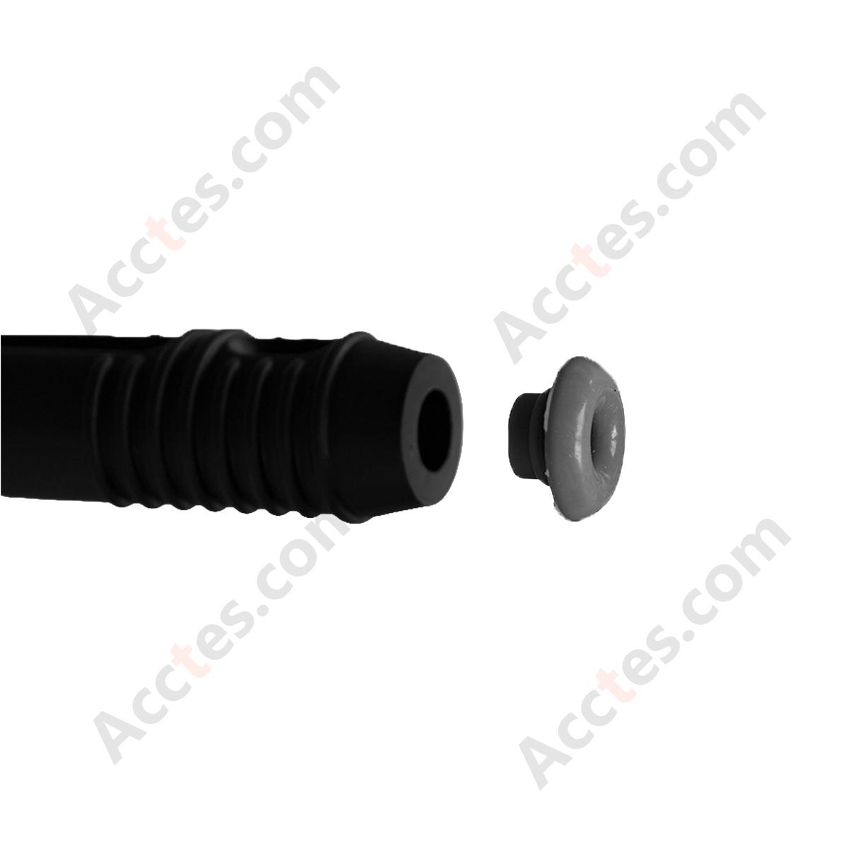 Ash-Free Portable Car Ashtray Cigarette Holder, Black, Fits Regular/Slim/Super Slim Cigarettes