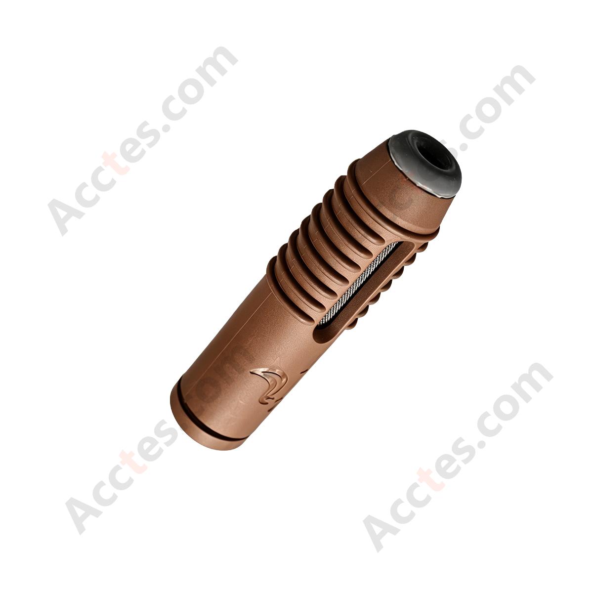 Ash-Free Portable Car Ashtray Cigarette Holder, Brown, Fits Regular/Slim/Super Slim Cigarettes