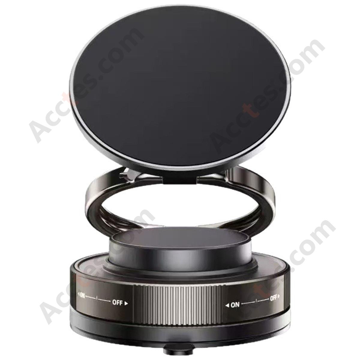 Black Vacuum Suction Magnetic Car Navigation Phone Mount