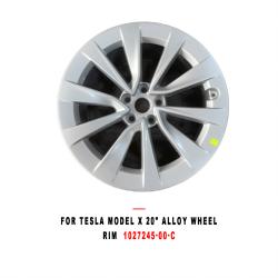 For Tesla Model X 2016-2020 20 Inch Alloy Wheel Rim,  Part 1027245-00-C