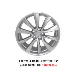 For Tesla Model 3 2017-2021 19 Inch Alloy Wheel Rim 19x8.5,  Part 1044224-00-A