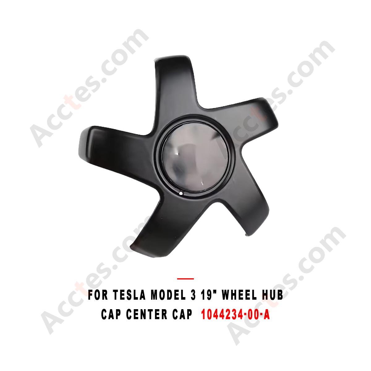 For Tesla Model 3 19" Wheel Hub Cap Center Cap  1044234-00-A Aero Wheel Cover Replacement