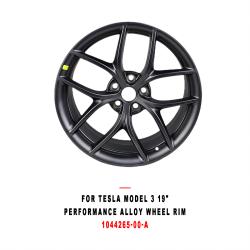 For Tesla Model 3 19 Inch Performance Alloy Wheel Rim,  Part 1044265-00-A