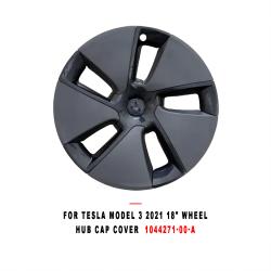 For Tesla Model 3 2021 18" Wheel Hub Cap Cover  1044271-00-A Replacement