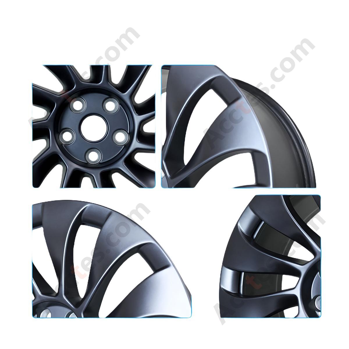 For Tesla Model Y 21 Inch Rear Alloy Wheel Rim 21x10.5,  Part 1188227-00-B