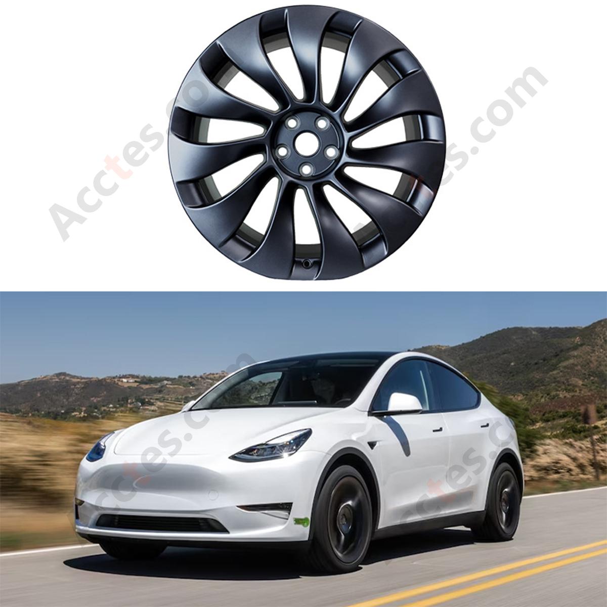 For Tesla Model Y 21 Inch Rear Alloy Wheel Rim 21x10.5,  Part 1188227-00-B