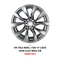 For Tesla Model 3 2024 19" Liquid Vapor Alloy Wheel Rim 19x8.5  1344227-00-A