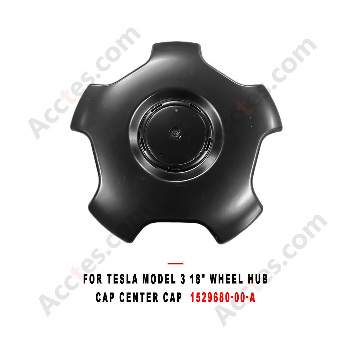For Tesla Model 3 18" Wheel Hub Cap Small Center Cap  1529680-00-A Replacement