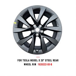 For Tesla Model X 20 Inch Steel Rear Wheel Rim,  Part 1620222-00-B