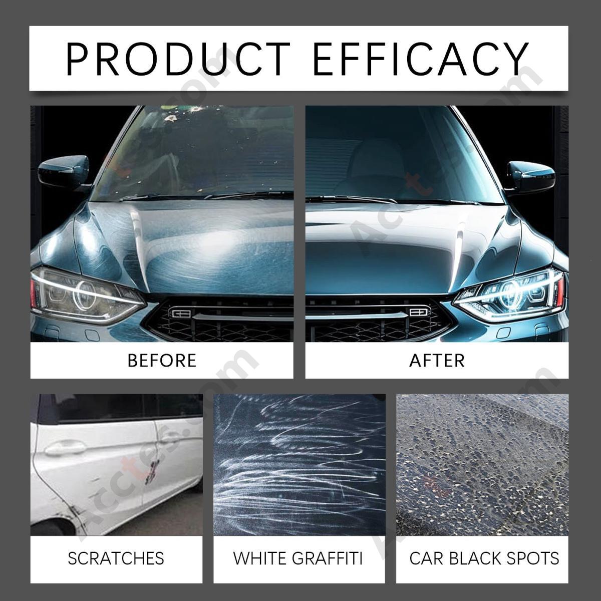 Car Ceramic Coating Kit 100ml Paint Sealant Agent with Towel Sponge Vehicle Paint Care Protection Set