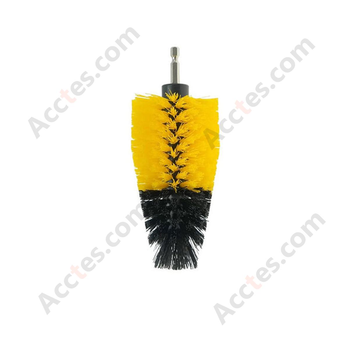 5 Inch Tapered Cleaning Brush Attachment For Power Drill Car Detailing Corner Gap Cleaning