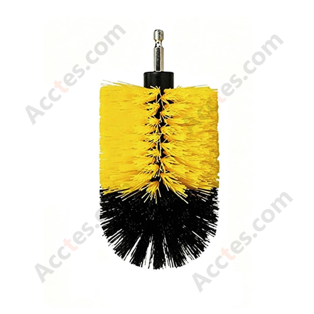 5 Inch Extended Ball‑Head Cleaning Brush Attachment For Power Drill Auto Detailing